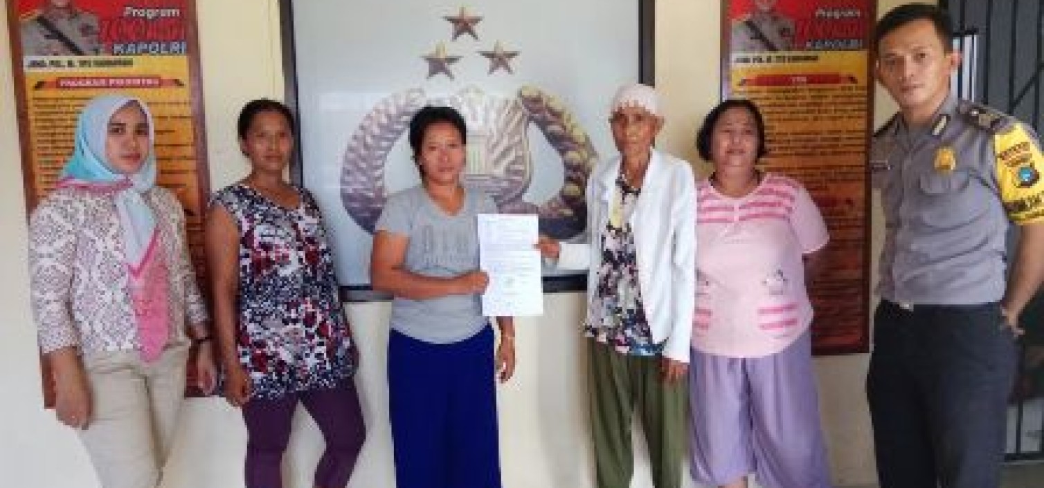 Polsek Sungai Selan Mediasi Warganya Yang Bertikai Akibat Salah Paham