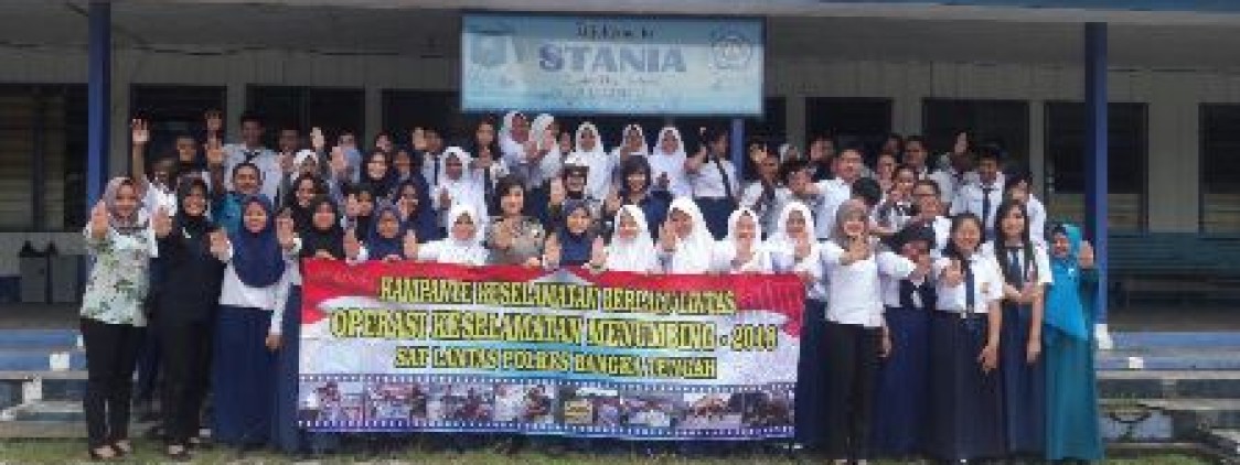 Polwan Polres Bateng Turun Sosialisasikan Keselamatan berlalu lintas