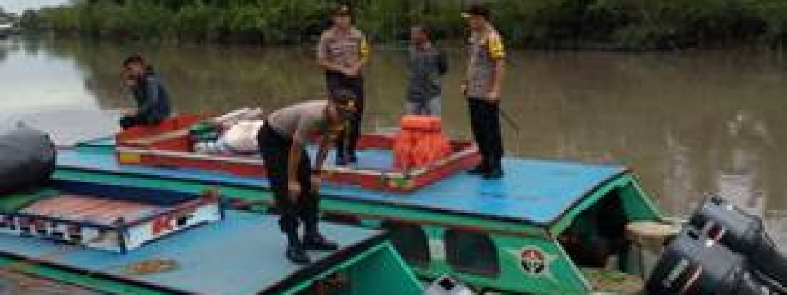kapolres Bateng Pantau Langsung Pemudik Dari Pelabuhan Sungai selan