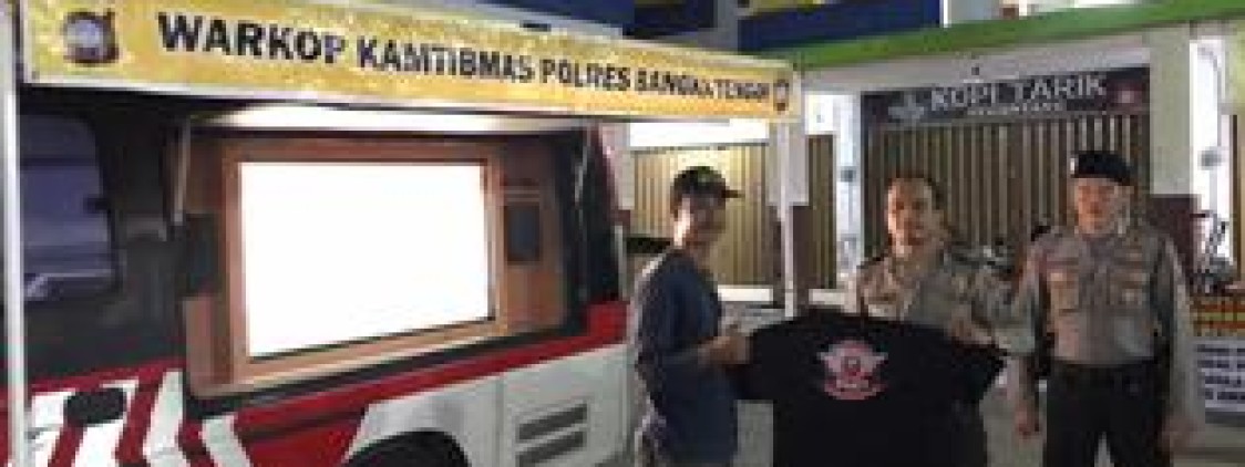 Warkop Kamtibmas Polres Bateng Kopdar Dengan Komunitas Motor klassik Koba