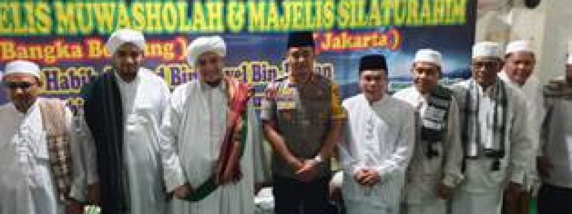 Bersama Habaib dan Masyarakat, Kapolres Bateng : Laporkan segera, jika ada yang berbau Radikalisme dan Terorisme