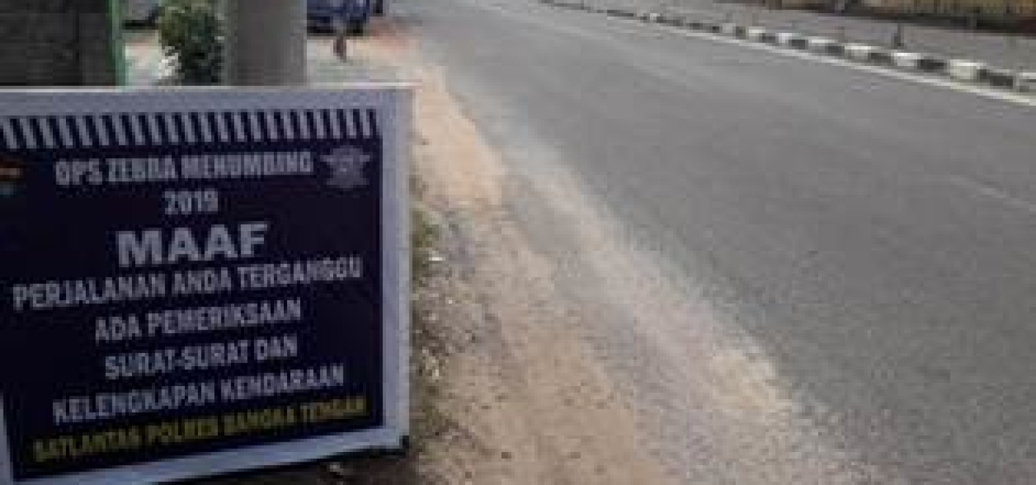Ops Zebra Polres Bateng Keluarkan 543 Berkas Tilang
