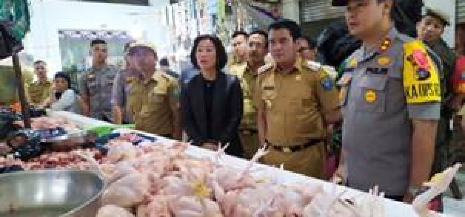 Jelang Natura Satgas Pangan Bangka Tengah Sidak Pasar Modern Koba