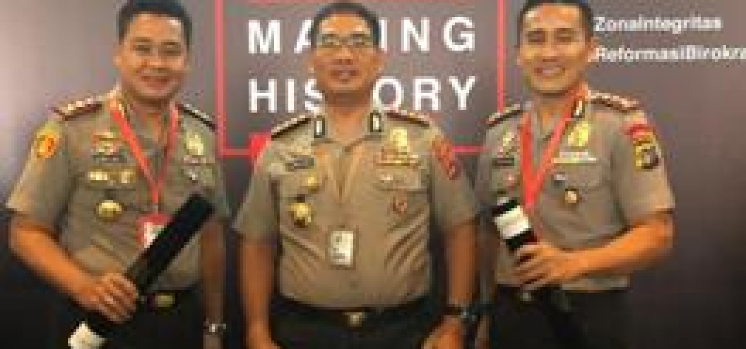 Selamat ! , Polres Bangka Tengah Sandang Predikat Wilayah Bebas Dari Korupsi
