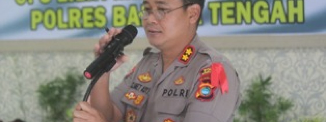 Kapolres Bangka tengah Himbau Masyarakat Tidak Merayakan Tahun Baru Dengan Hingar Bingar