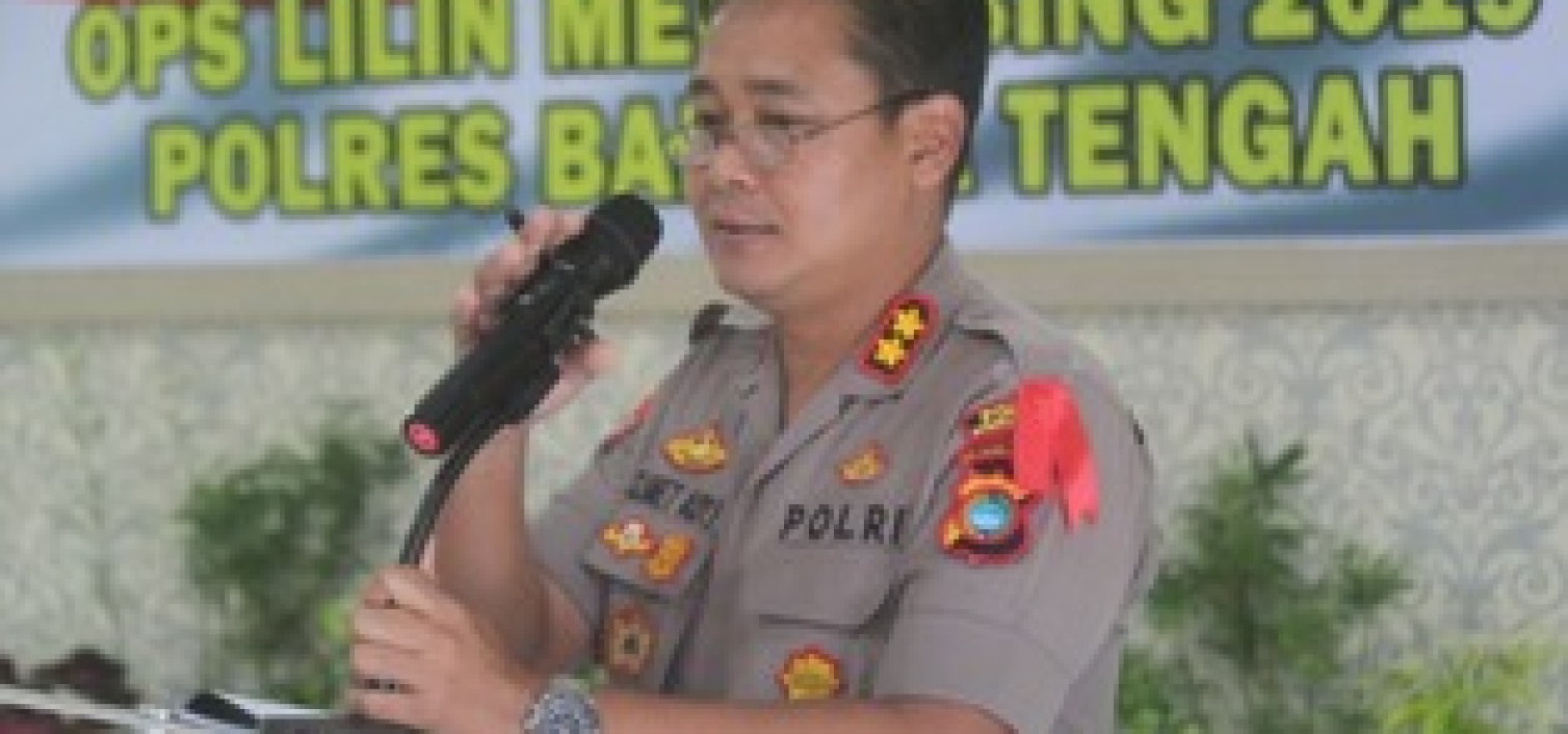 Kapolres Bangka tengah Himbau Masyarakat Tidak Merayakan Tahun Baru Dengan Hingar Bingar