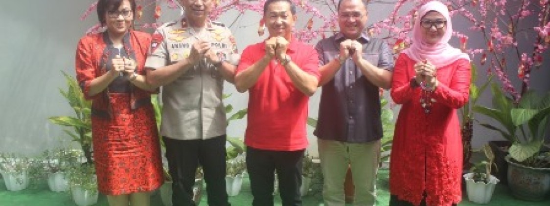 Perayaan Imlek Gubernur Dan Kapolda Kep. Babel Silaturahmi Ke Tomas Koba