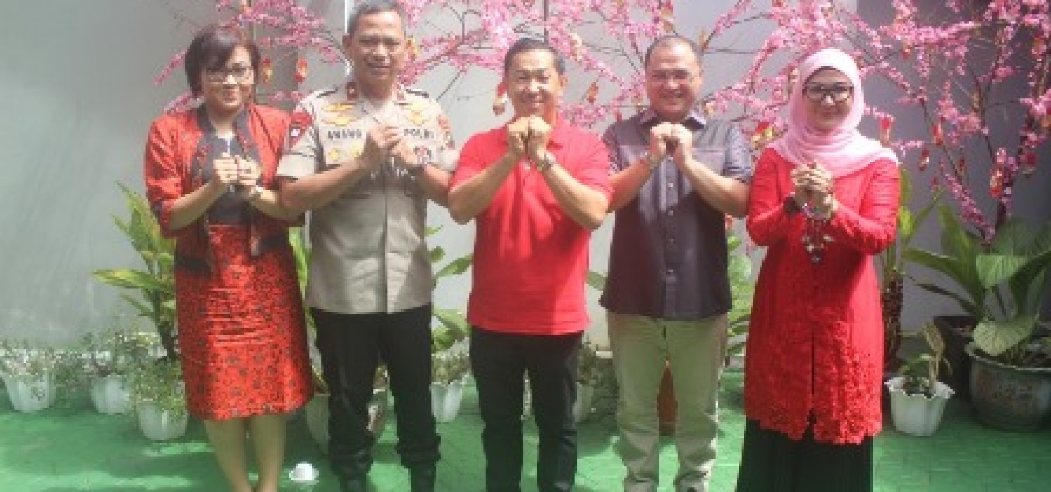 Perayaan Imlek Gubernur Dan Kapolda Kep. Babel Silaturahmi Ke Tomas Koba