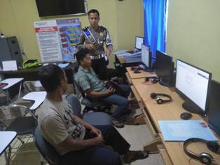 (pengawasan pada bidang pelayanan SIM)