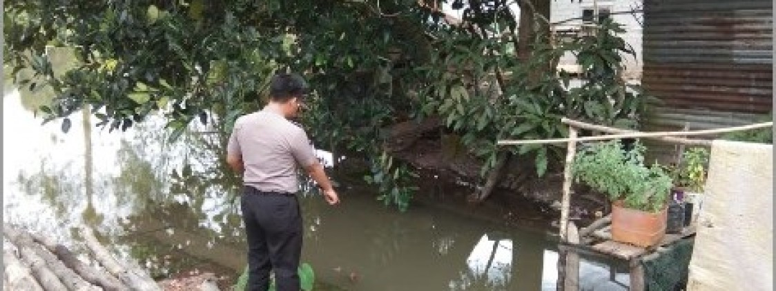 Langkah Preventif Kapolsek Sungai Selan Penanggulangan Banjir