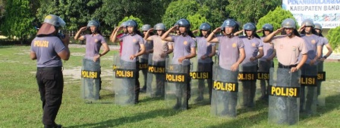 Antisipasi Rusuh massa PILKADA 2020, Sat Sabhara Giatkan Latihan Dalmas