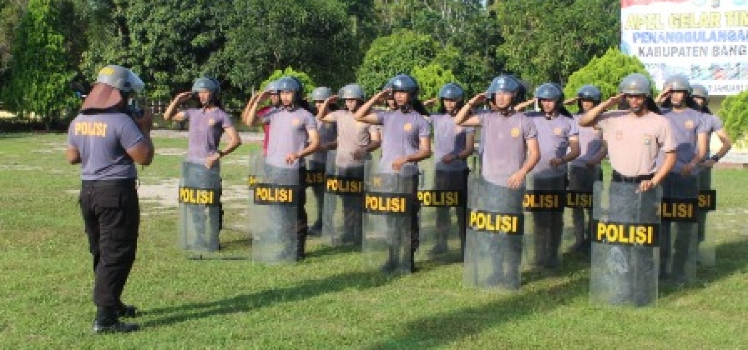 Antisipasi Rusuh massa PILKADA 2020, Sat Sabhara Giatkan Latihan Dalmas