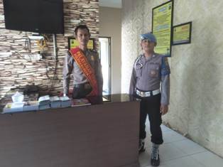 (Pelayanan DI SPKT polres bangka tengah)