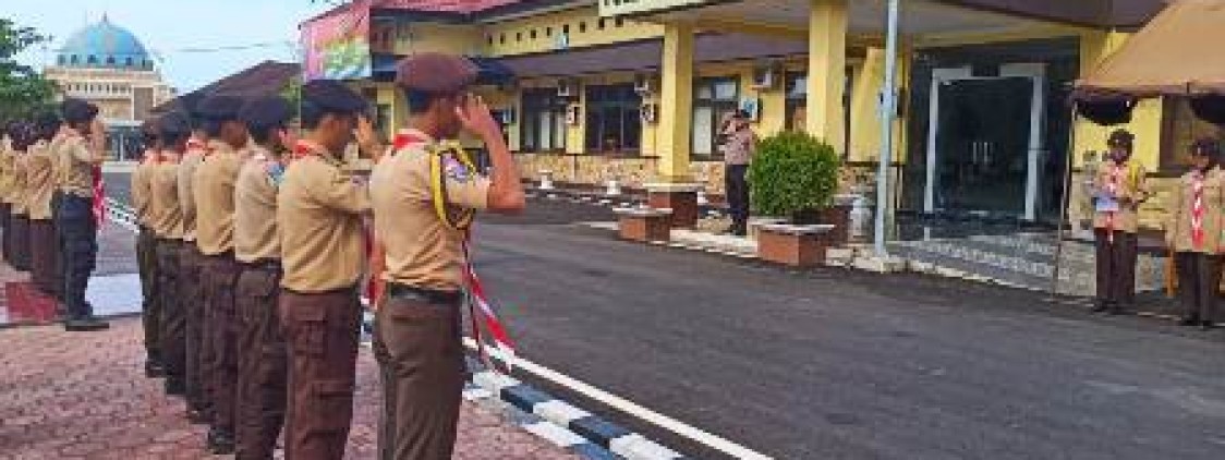 Saka Bhayangkara Terus Giatkan Sabtu Produktif