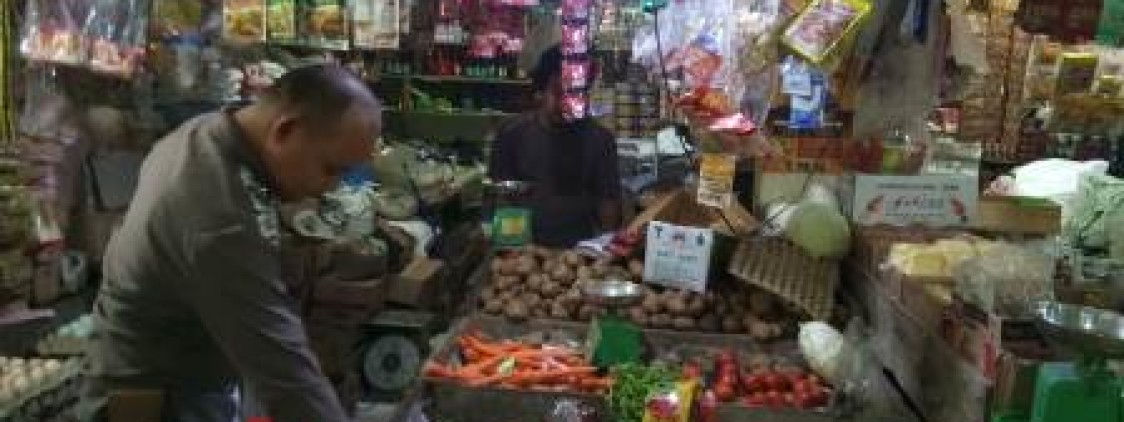 Covid 19 : Satgas Pangan Turun Cek Pasar Pantau Stabilitas Bapok