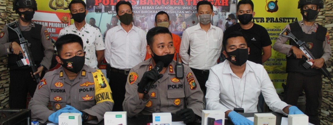 Residivis Spesialis Maling Handphone di 7 TKP Kembali Diringkus