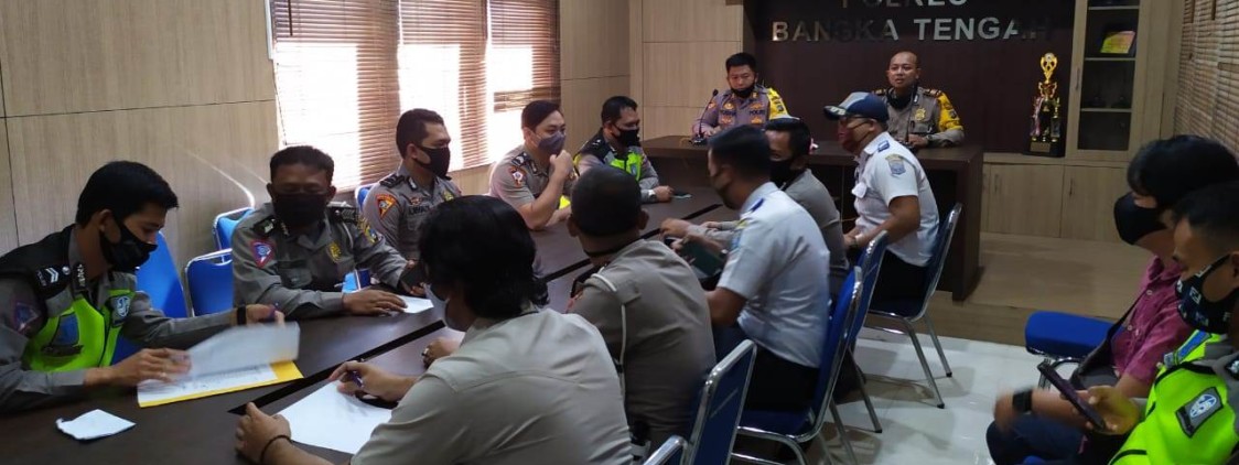Operasi Patuh 2020, Polres Bangka Tengah gelar Latihan Pra Ops