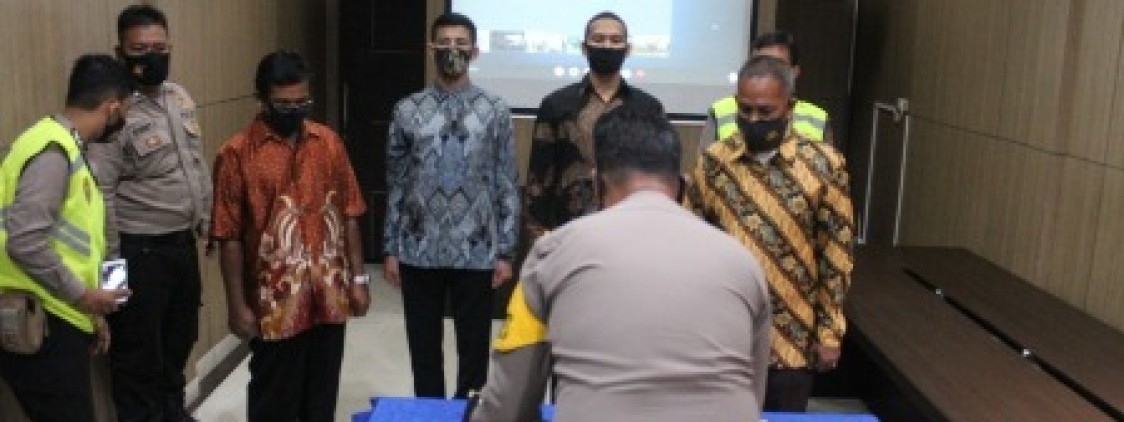 polres bangka tengah live Penandatanganan pakta integritas