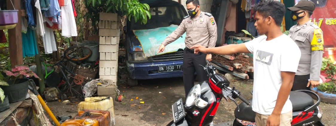 Laporan Masyarakat Curanmor, Tim Opsnal Polsek Koba Gercep Lidik Pelaku
