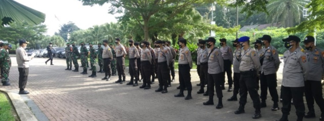 Penetapan Paslon Bupati Dan Wakil Bupati Terpilih Kab. Bateng” Polres Bateng terjukan 80 Personil