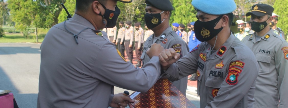 Polres Bateng terima penghargaan dari Kapolda dalam Penilaian Kerja Satker