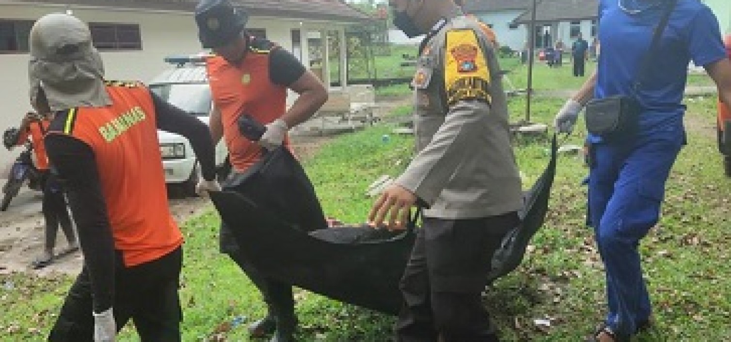 Ditemukan, Ahak Dievakuasi Tim Gabungan