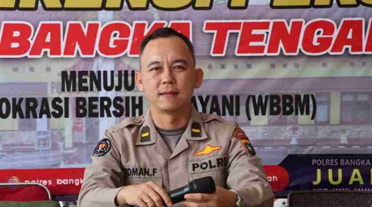 Pelaksanaan ibadah memperingati hari kenaikan Isa Al Masih di Kab. Bangka Tengah berlangsung aman.