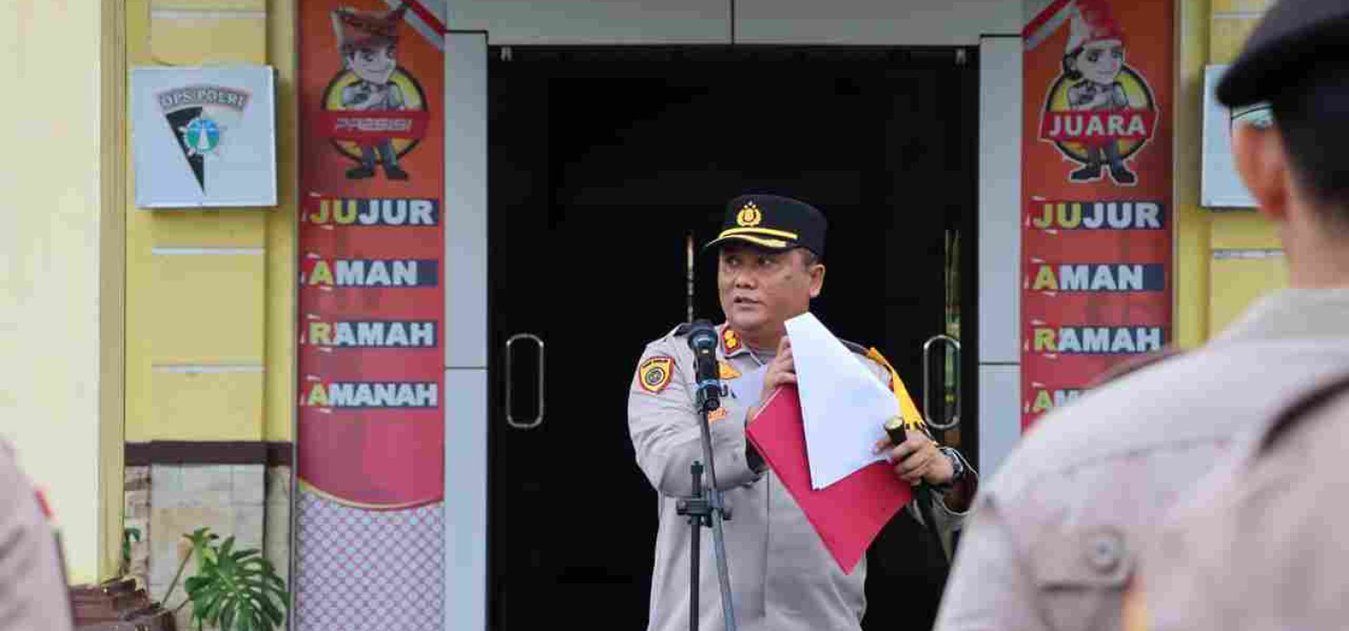 KAPOLRES PIMPIN APEL PAGI AWAL DESEMBER, INI POINT ARAHANNYA