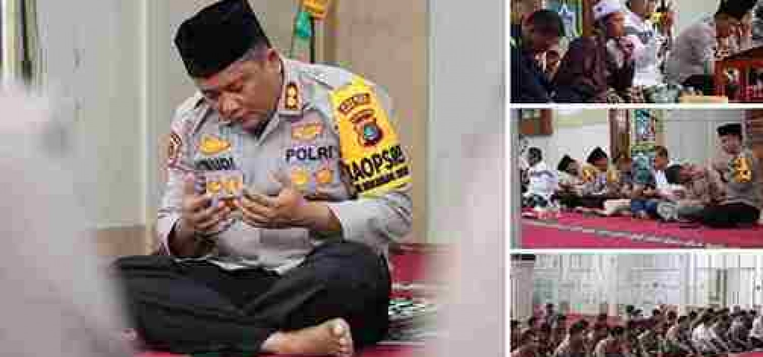 Polres Bangka Tengah Laksanakan Peringatan Isra Mi’raj