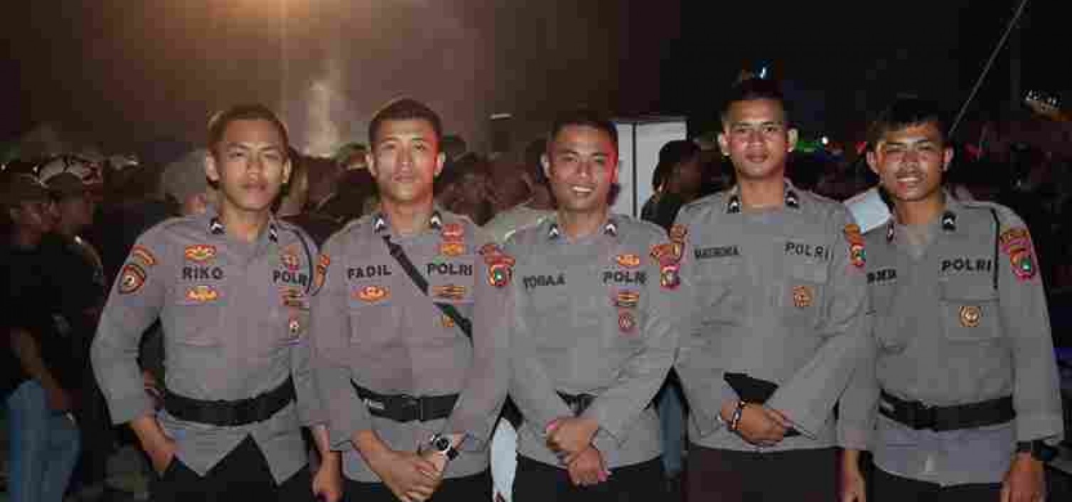Polres Bangka Tengah Amankan Acara APE (Akhir Pekan Eksebisi)