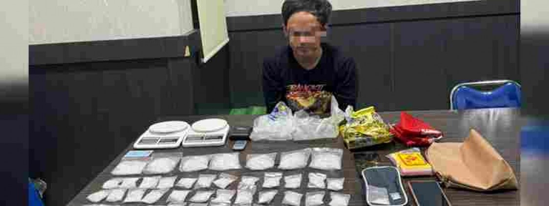 Kedapatan Miliki 64 Paketan Sabu Seberat 851 Gram, RS Alias Randu Ditangkap Ditresnarkoba Polda Babel