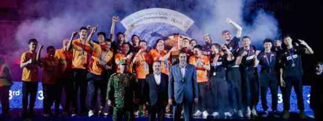 Tim Voli Bhayangkara Presisi Juara 3 AVC Men’s Club Championship 2024 di Iran