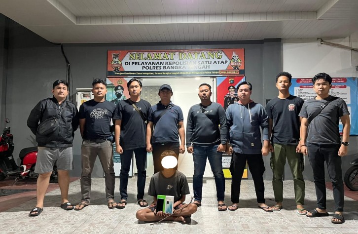 CURI HP, IG DI BEKUK TIM OPSNAL POLRES BANGKA TENGAH