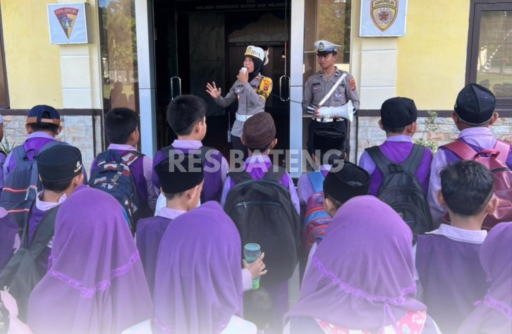 Kenalkan Lingkungan dan Tupoksi Polri,Polisi Sahabat Anak Selalu Hadir untuk Para Penerus Bangsa