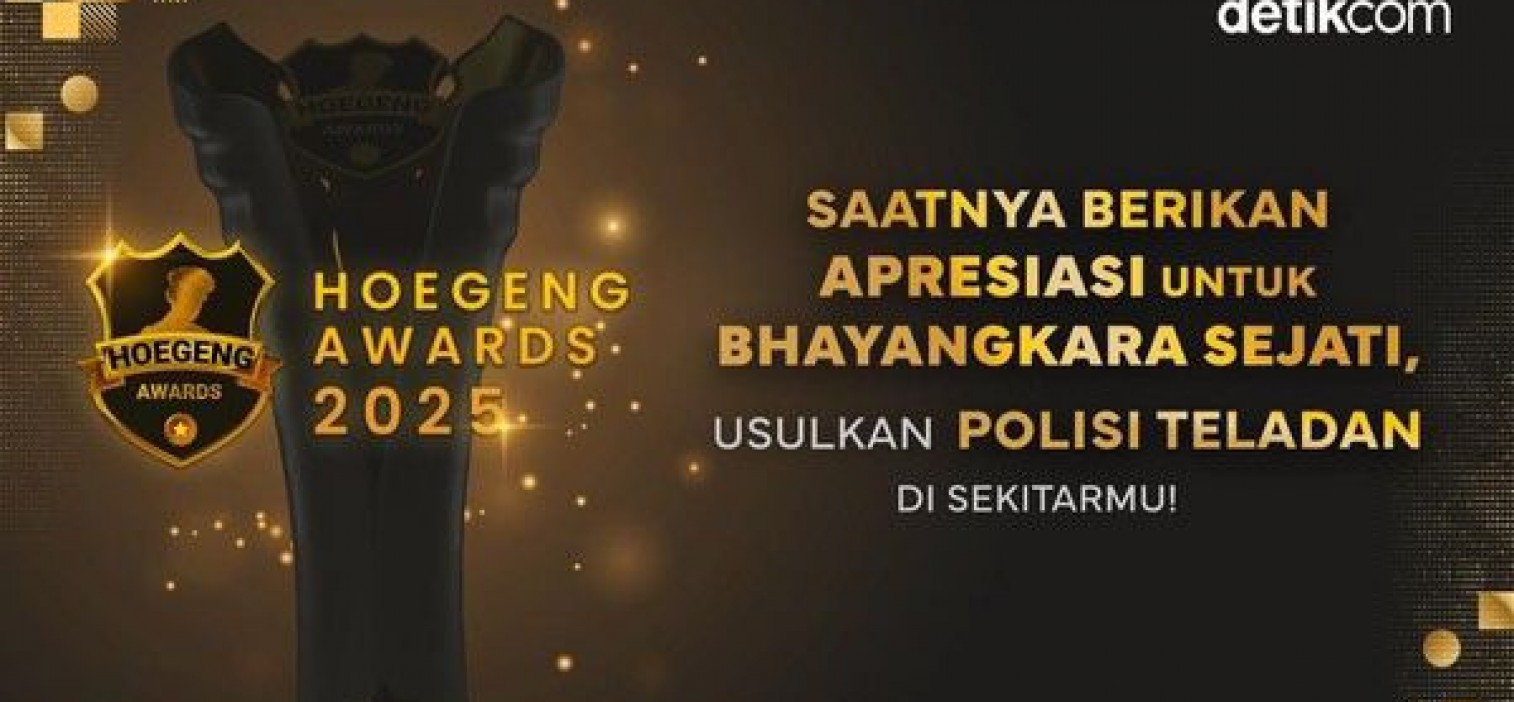 Hoegeng Awards 2025 Resmi Dibuka, Saatnya Usulkan Polisi Teladan di Sekitarmu!