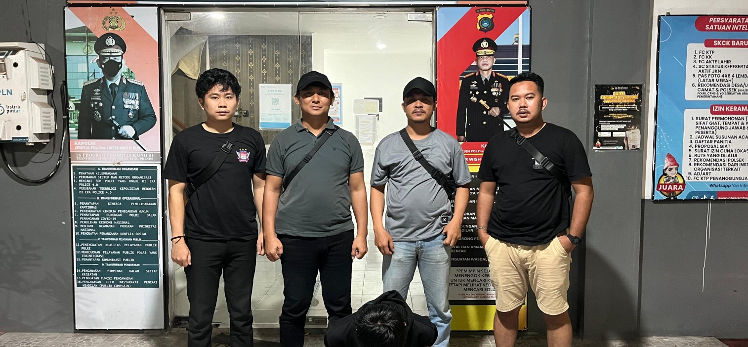 Sat Reskrim Polres Bangka Tengah Tangkap Pelaku Curanmor dan Penggelapan di Koba