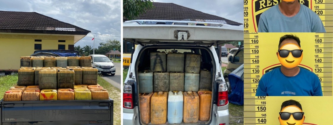 Polres Bangka Tengah Ungkap Kasus Penyalahgunaan BBM Bersubsidi, Amankan 3.420 Liter Pertalite