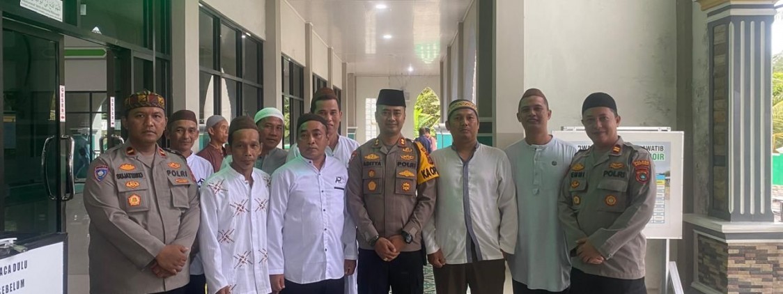 Kapolres Bangka Tengah Gelar Safari Ramadhan di Desa Namang