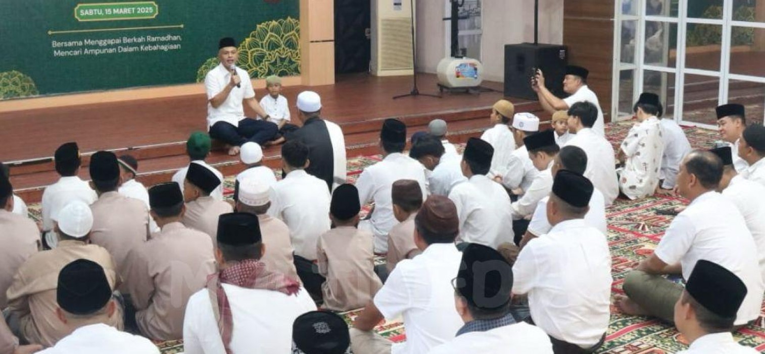 Buka Bersama Anak Panti Asuhan, Kapolda Babel : Mari Kita Muliakan Anak Yatim Piatu