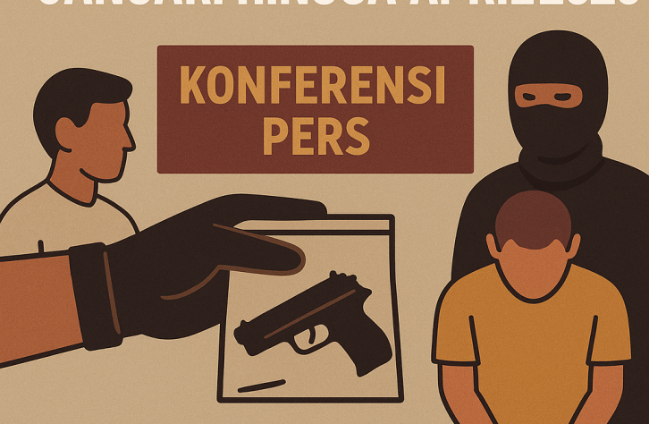 Polres Bangka Tengah Ungkap 26 Kasus Kriminalitas Selama Januari hingga April 2025