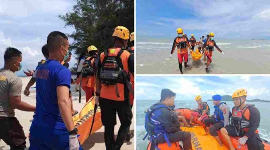 Satu ABK Ditemukan Meninggal, Satu Masih Dicari – Polres Bateng Lakukan Penanganan