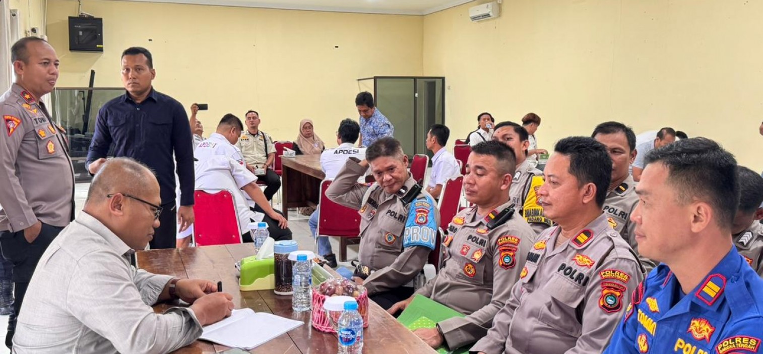 Polres Bangka Tengah Terima Kunjungan Tim Puslitbang Polri, Gelar Pelatihan dan Diskusi Penanggulangan Narkoba