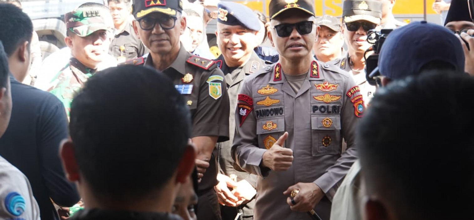 Pantau Sejumlah TPS, Kapolda Babel Pastikan Pilkada Ulang Berjalan Aman dan Kondusif