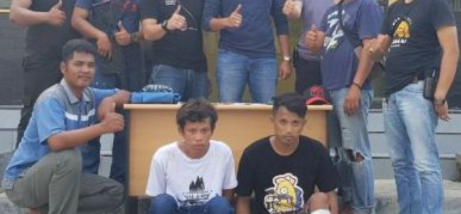 Opsnal Polsek Sungai Selan Bekuk Pelaku Curat