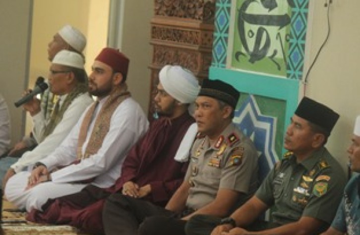 Dihadiri Kapolda Dan Gubernur, Deklarasi Pemilu Damai Bateng Undang Habib Ali Zaenal