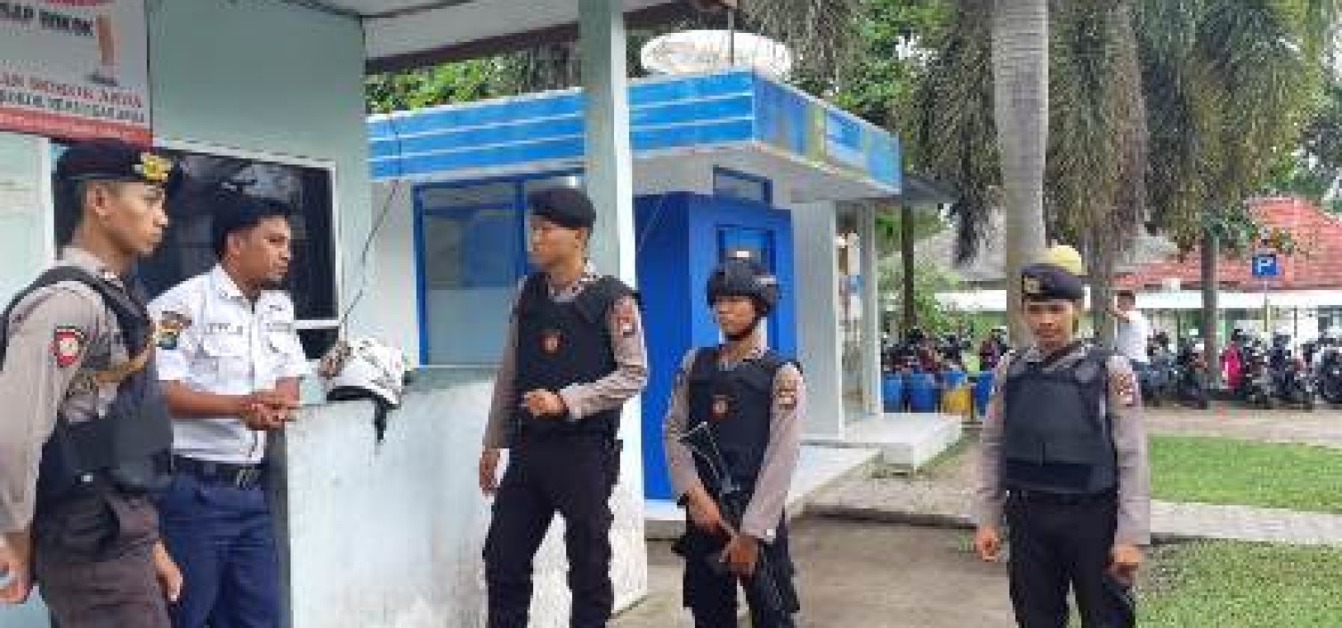 Berikan Rasa Aman, Sat Sabhara Polres Bangka Tengah Rutin Laksanakan Patroli