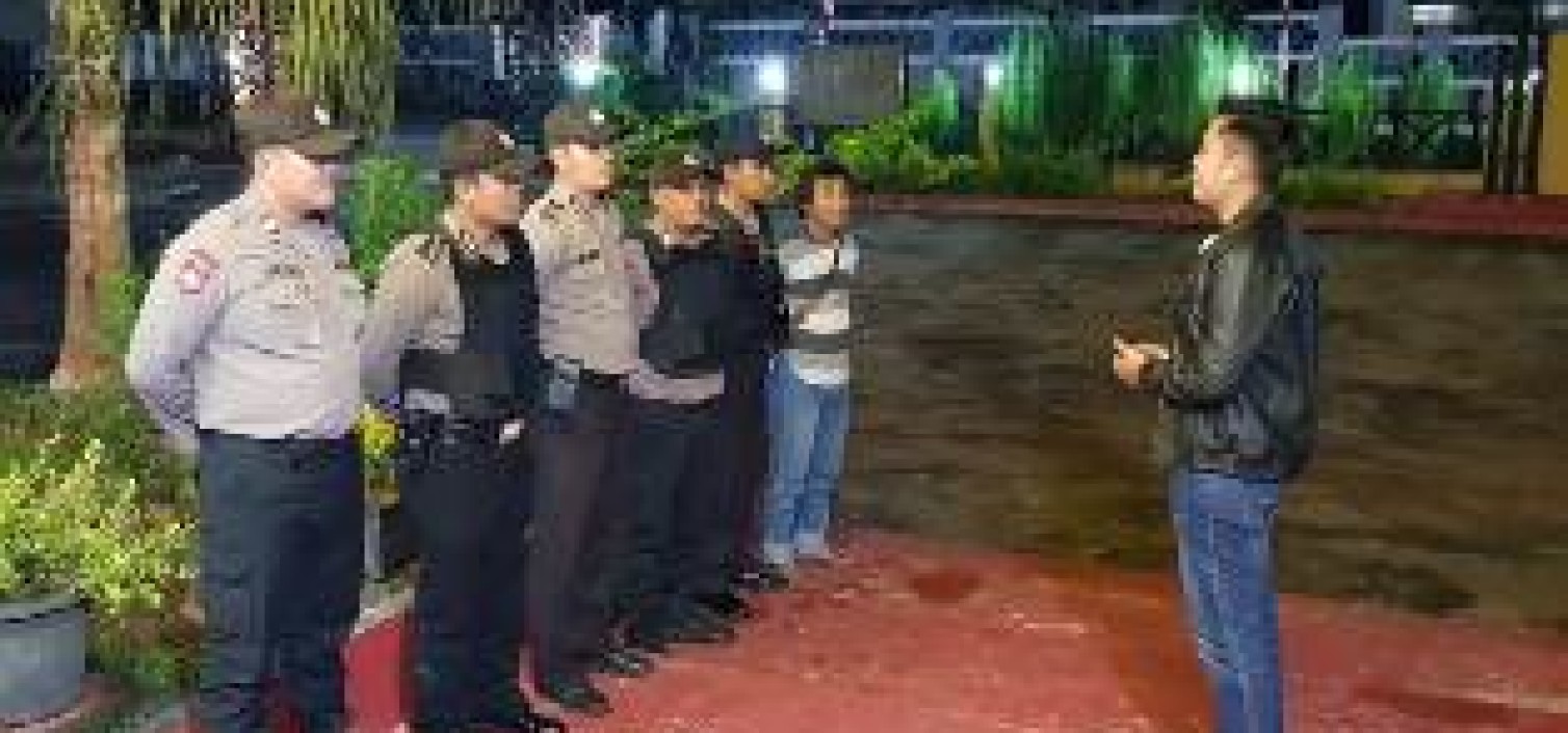 Cegah Kejahatan Penyakit Masyarakat, Polsek Sungai selan Gencar Patroli Malam