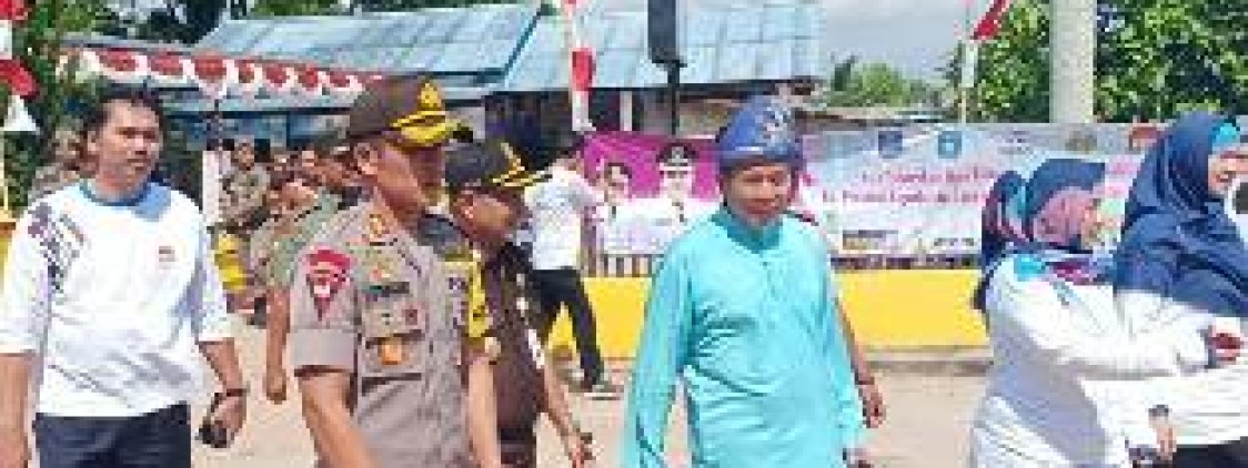 55 Personil gabungan Polres Bangka Tengah dan Polsek Koba Amankan Harganas ke-XXVI