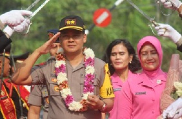 Resmi Akbp Slamet Ady Purnomo,SIK,SH,MH Jabat Kapolres Bangka tengah Gantikan Akbp Edison Sitanggang,SIK