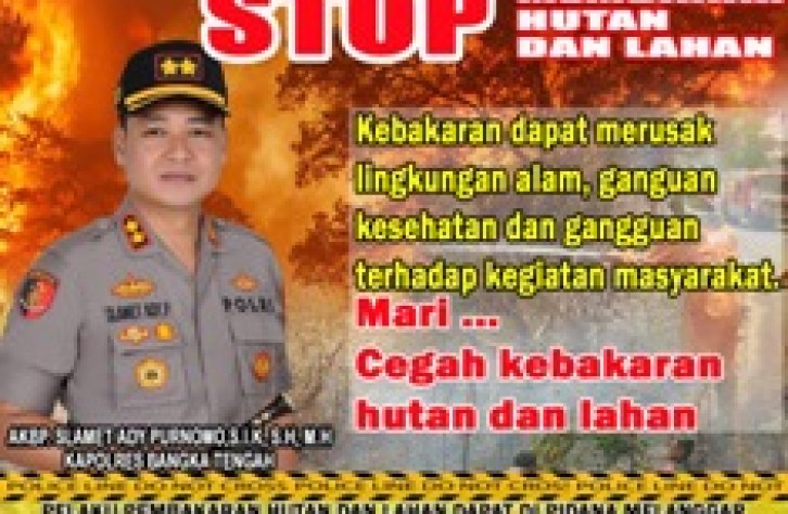 Polres Bangka tengah Gelar Sayembara Terkait Karhutlah